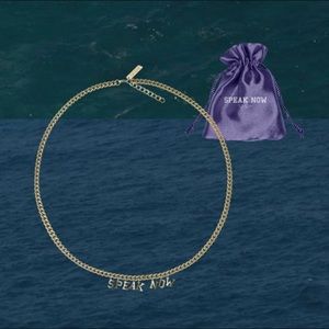 Taylor Swift Speak Now Necklace